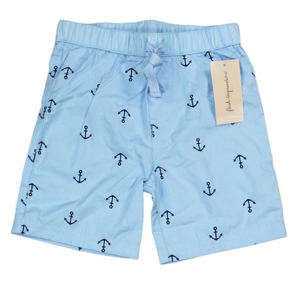 First Impressions Other - First Impressions Toddler Boys Anchor Print Shorts NWT